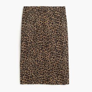 J. Crew No. 2 Pencil Skirt in Bi-Stretch Cotton, Size 4